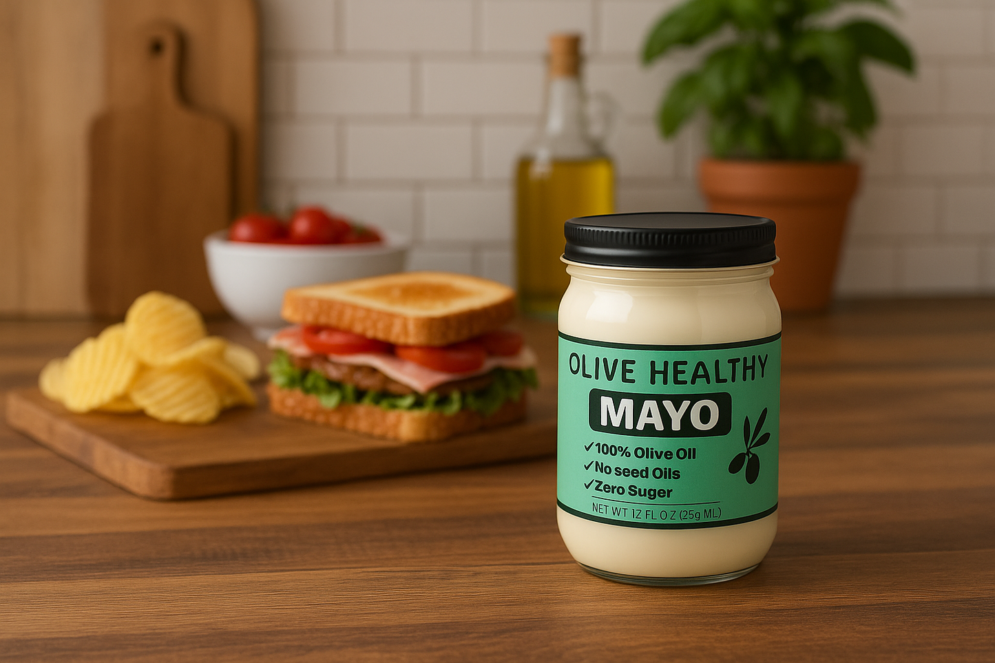 100% Olive Oil Mayonnaise